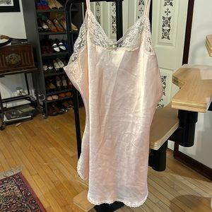 Vintage pink slip XL #0121